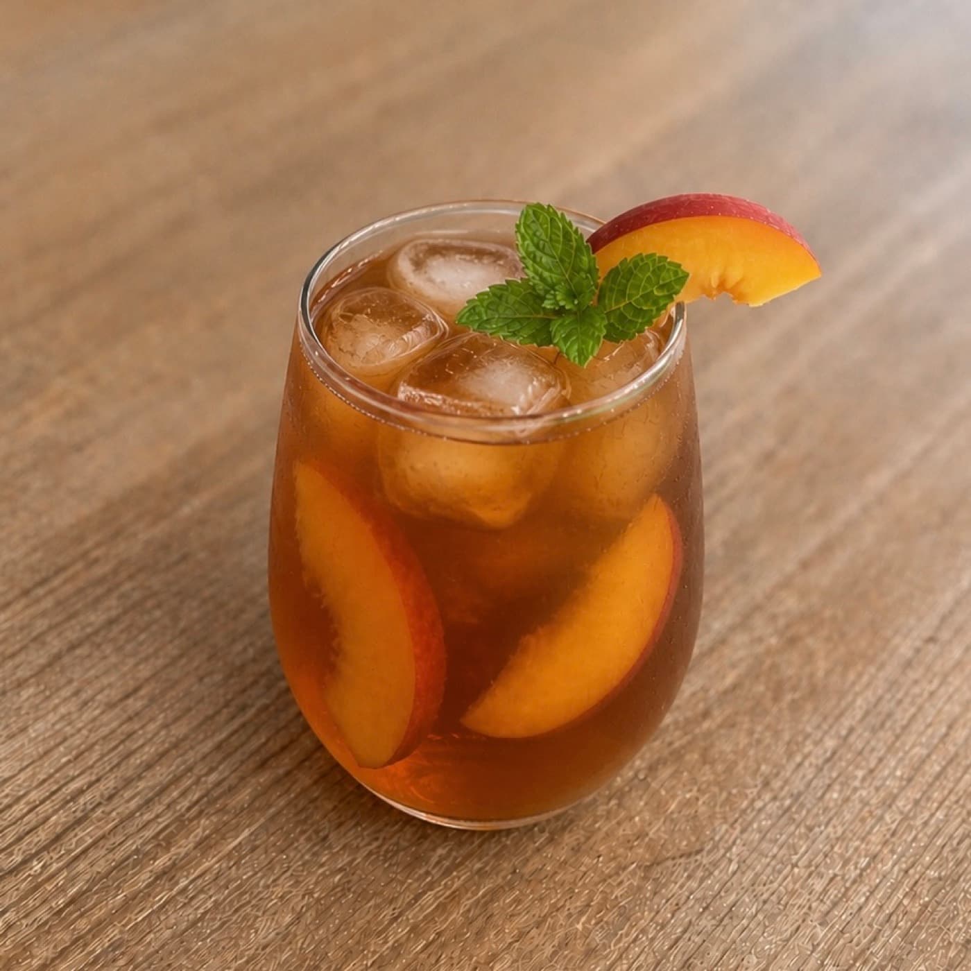 Iced tea peach