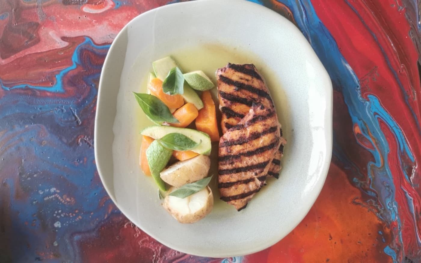 GRILLED CHICKEN BREASTS
